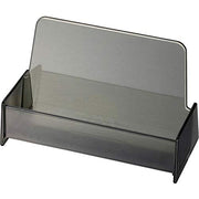 Business Card Holder by Officemate – 50 load, Plastic, Smoke, Model OIC97833