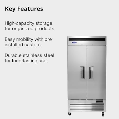 Atosa 28.5 cu. ft. / Stainless Steel / 28.5 cubic_feet Freezers
