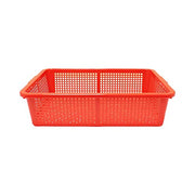 Thunder Group 500mm / Blue / Square, Plastic, Coarse Mesh, Modern Colanders