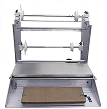 Omcan 14431 THREE-ROLL CAPACITY WRAPPING MACHINE WITH MOUNTING AXLES