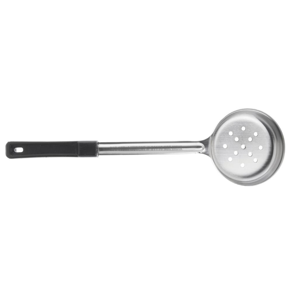 6 oz Perforated Portion Server Stainless Steel with Black Plastic Handle - 14 1/2"L by HUBERT – Stainless Steel, Silver