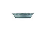 Le Creuset Stoneware Fluted Pie Dish, 9 Inch, Sea Salt