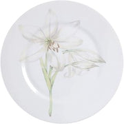 Corelle Lifestyles White Flower 10-3/4-Inch Dinner Plate