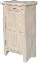 Furnifact Unfinished Jelly Cabinet with Spacious Storage and Durable Construction