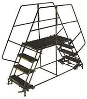 Ballymore DEP4-2448 4 Step Heavy Duty Steel Double Entry Work Platform 24" W Steps
