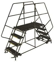Ballymore DEP4-2448 4 Step Heavy Duty Steel Double Entry Work Platform 24" W Steps