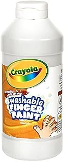 Washable Fingerpaint 16oz White Arts & Crafts Arts & Crafts Bin131653 Crayola Llc