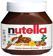 Nutella T7.7 x 12 Hazelnut Spread with Cocoa, 7.7 Ounce -- 12 per case.