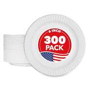 Stock Your Home 1 / 300 Count / White Plates