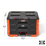 KLEIN TOOLS 3-Drawer / Orange / 50.0 pounds Tool Boxes