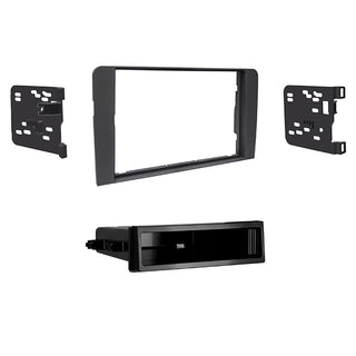 99-9109B Double DIN Radio Install Kit by Metra – Black, Model 999109B