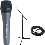 Sennheiser E835 Dynamic Handheld Vocal Mic with Stand & Cable Performance Kit