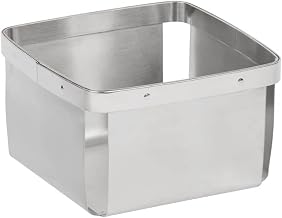G.E.T. 4-80848 Berry Basket, Stainless Steel, 5" x 5" x 3"H, Case of 12