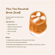 Bossen Thai Tea / 35.2 Ounce (Pack of 1) / 1 Soft Drink Mixes