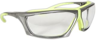 MAGID Hi-Vis Impact-Resistant Safety Glasses, 24 Pairs, Y770