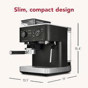 KitchenAid Cast Iron Black / 2.5L / Semi with Burr Semi-Automatic Espresso Machines