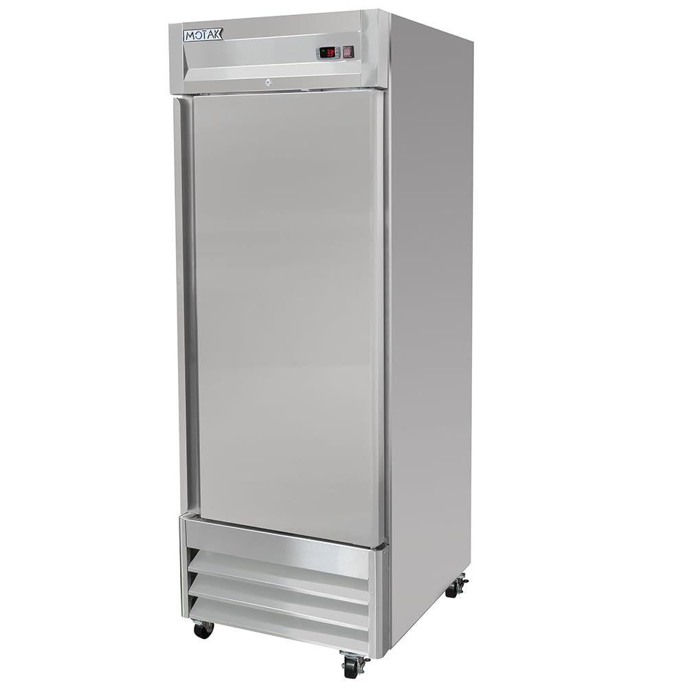 29" One Section Reach In Refrigerator by MOTAK – 30.71x35.04x83.46, In Description, Check Images, Model MSD-1DR-BAL-X