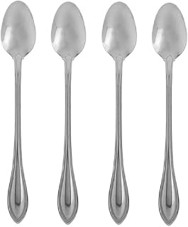 Oneida American Harmony 18/8 Stainless Steel Iced Beverage Spoon (Set of Four)