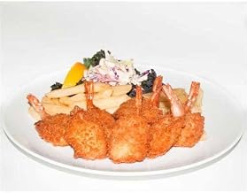 Ocean Cafe Hand Breaded Raw 16 20 Oriental Butterfly Cleantail Shrimp, 3 Pound -- 4 per case.