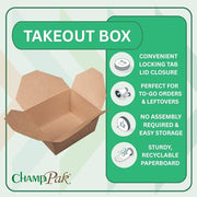 SOUTHERN CHAMPION TRAY Kraft / 4-3/8" x 3-1/2" x 2-1/2" / 1 Boxes