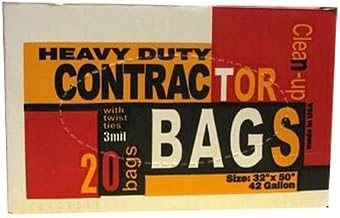 Primepak 42 Gallon Roll LLDPE Can Liner Black, 50" Length x 1.4 mil Thickness | 6 Roll/Case