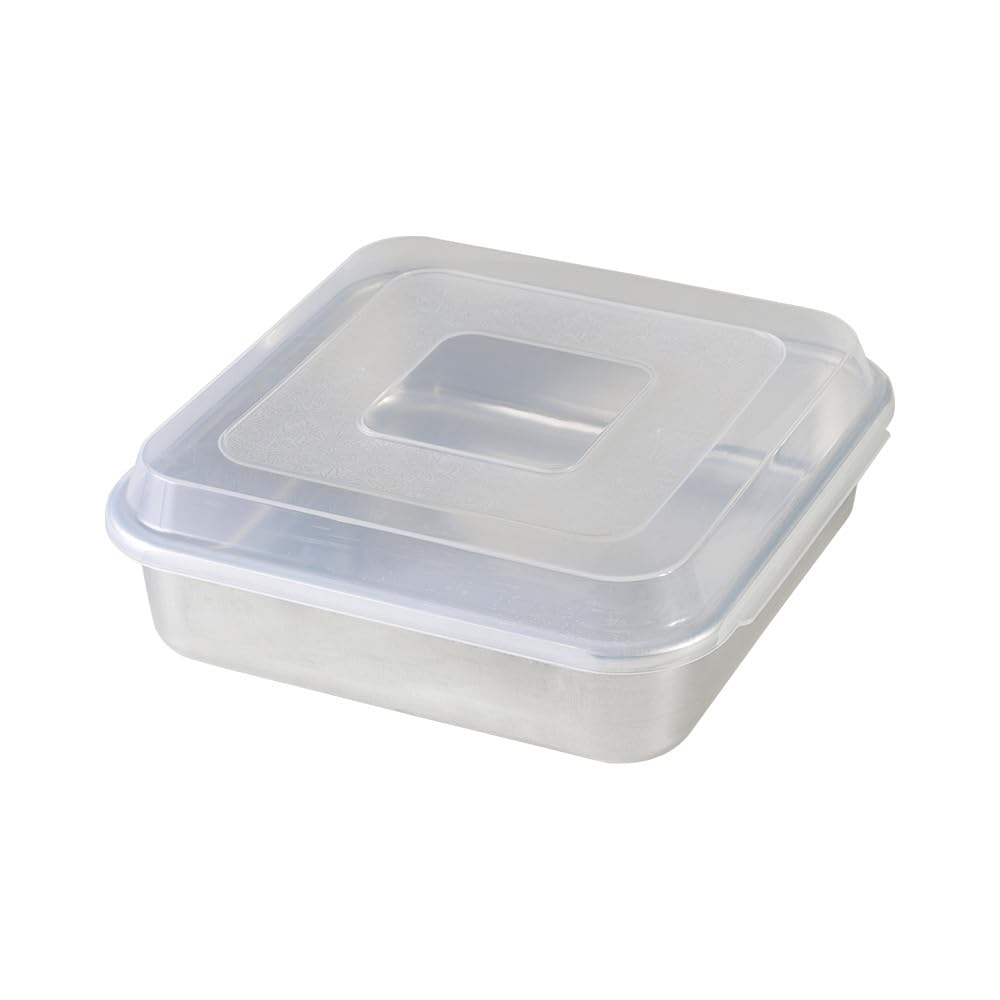 Nordic Ware Natural / 9 x 9 / Square Pan with Lid Square Cake Pans