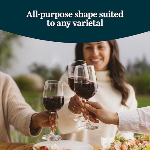 Libbey Tall Classic Wine-12 / 16 Ounces / Modern Wine Glasses