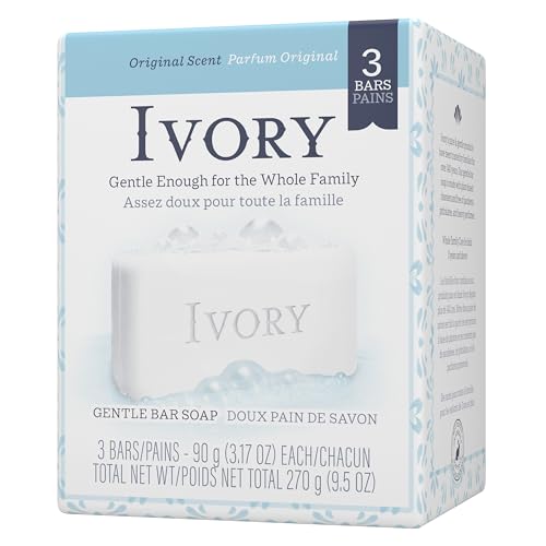 Ivory 1 Count (Pack of 3) / Original / Black Soaps