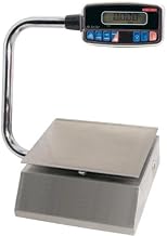 Tor Rey PZC-10/20 Pizza Bakery Scale, 20 lbx0.005 lb,Portion Control Compact Portable scale,Foot Tare,NEW