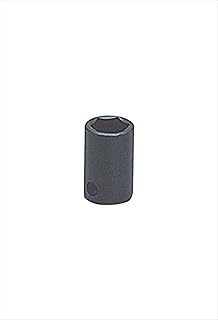 Wright Tool 38-15MM 3/8" Drive 6 Point Standard Metric Impact Socket, 15mm