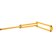 90"L Dock Light Arm w/Mounting Kit by Global Industrial – Yellow, Model HGARM90