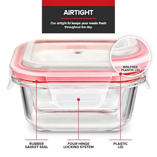 Stock Your Home 8oz / 3 Pack / 237.0 milliliters Container Sets