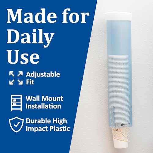 San Jamar Blue / 24 / 4-10 oz Drinking Cup Dispensers