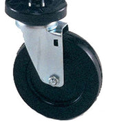 Caster Conductive Stem/Rigid with Donut Bumper 5" diam. by METRO – Model 5MRC-37280
