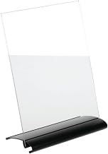 Sign Holder Black Aluminum Vertical - 8 1/2" L x 11" H