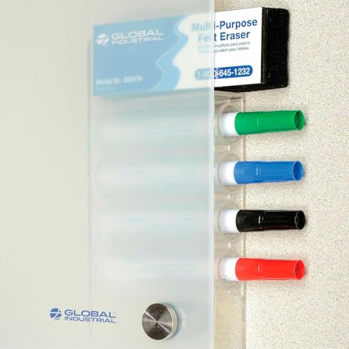 Global Industrial 48"W x 36"H / Frosted / Industrial Dry Erase Boards