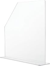 Global Industrial Splash Guard, Small, 4-1/2"W x 19"D x 18"H, Clear