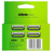 Gillette 1 Count (Pack of 4) / 4 Refills / Silver Cartridges