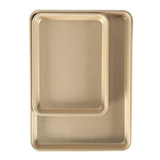Nordic Ware Half and Quarter Sheet / Pack of 2 / Aluminum Baking & Cookie Sheets