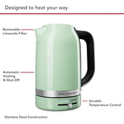 KitchenAid Pistachio / 1.8 Quarts / 1.7 liters Electric Kettles