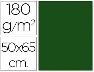 Canson 200040239 Card – Green (Pack of 25)