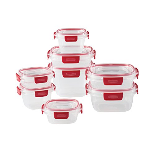 Rubbermaid Set / 16-Piece Set / Red Container Sets