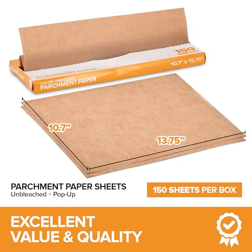 Stock Your Home 10.7”x13.75” / Kraft Brown / 150 Parchment