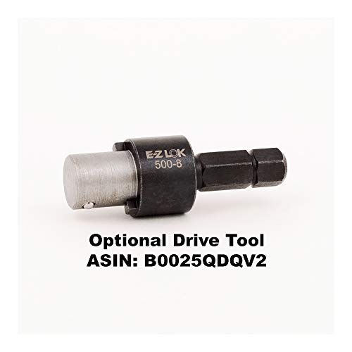 E-Z LOK 21mm / M16-2.0 Internal Threads, M24x3.0 External Threads, 19.99 mm Length / Silver Thread Locking Inserts