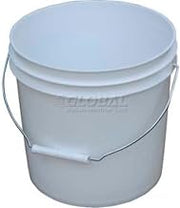 2G Open Head Pail Stl Hndl White