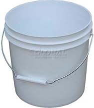 2G Open Head Pail Stl Hndl White