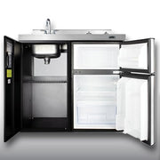 Summit Appliance Black / Gray / Large / Modern Freestanding Ranges
