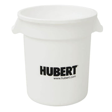 10 gal Commercial Trash Can Grey Plastic - 17 2/5" L x 15 2/5" W x 17 3/10" H by HUBERT – 10.0 gallons, Plastic, Grey, Model GC100101