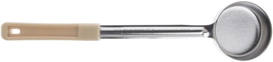 HUBERT 3 oz Portion Server Stainless Steel with Beige Plastic Handle - 13 3/10"L