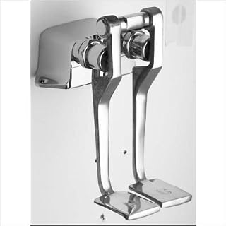 Chicago Faucets 625-LPSLOCP Combination Pedal Valve in Polished Chrome